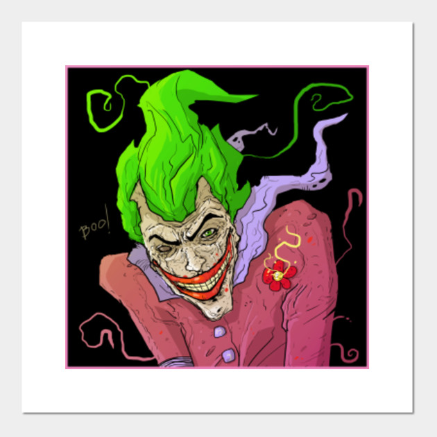 Vintage Comic Joker Joker Poster Und Kunst Teepublic De