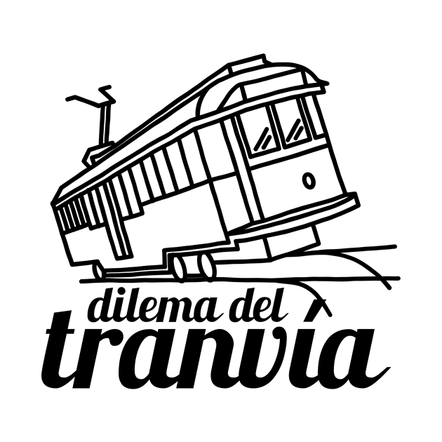 dilema del tranvía by patpatpatterns