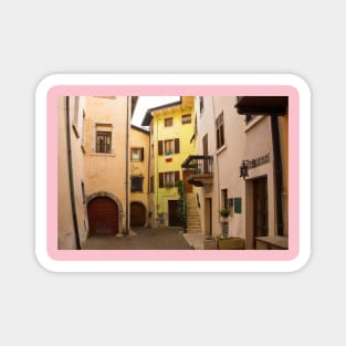 Street in Arco in North Italy Magnet