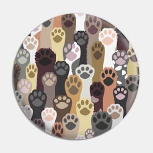 Pawsome Pattern Pin