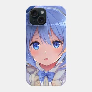 Blue eye  Anime Girl Phone Case