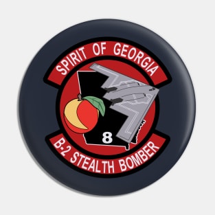B-2 Stealth Bomber - Georgia Pin