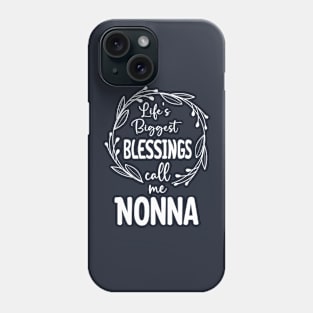 nonna with a circle Phone Case