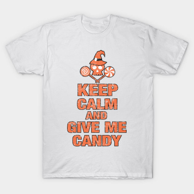 Keep Calm and Give Me Candy Jack O Lantern Trick or Treat Spooky Hoodies for Men