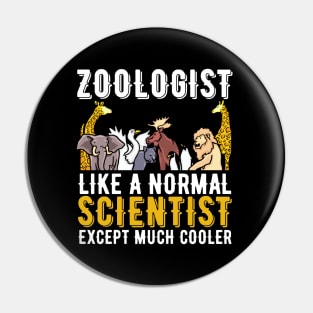 Funny Zoologist Pin