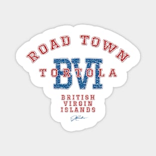 Road Town, Tortola, BVI (British Virgin Islands) Magnet