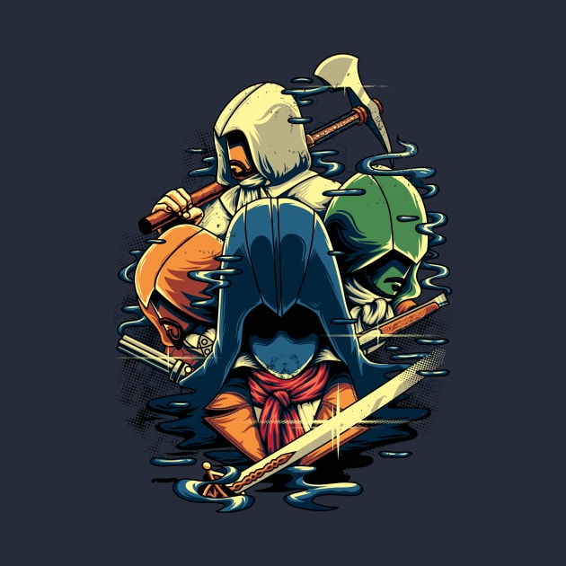 The Assassins by anggatantama