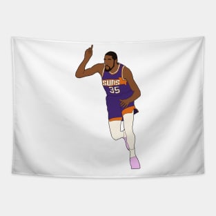 Kevin Durant Suns Minimal Tapestry