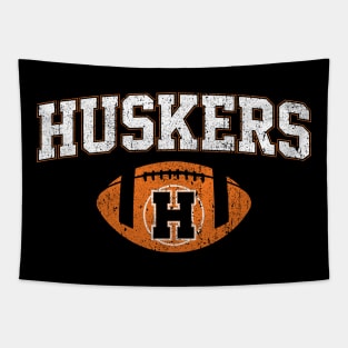 Haddonfield Huskers Football Tapestry