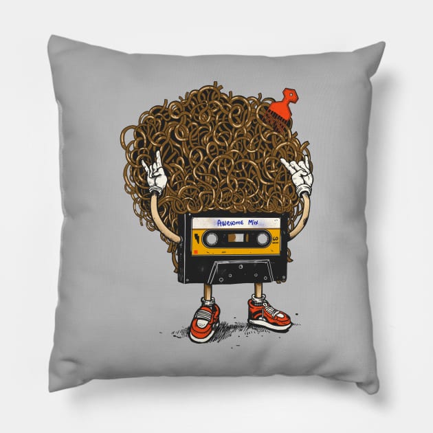 Awesome mix Vol. Funky Pillow by Madkobra