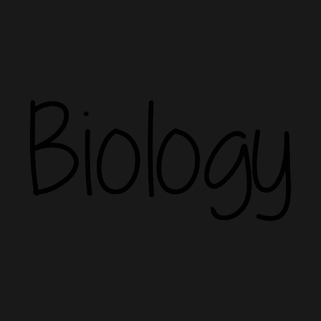 School Subject Sticker - Biology by UnseenGhost