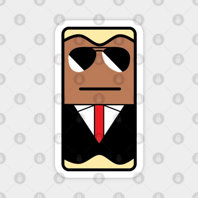 The Special Agent Donut Magnet by Bubba Creative