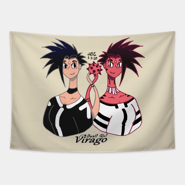 Both Viragos Tapestry by TeeJay93