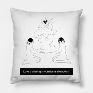 Love is Sharing Pillow