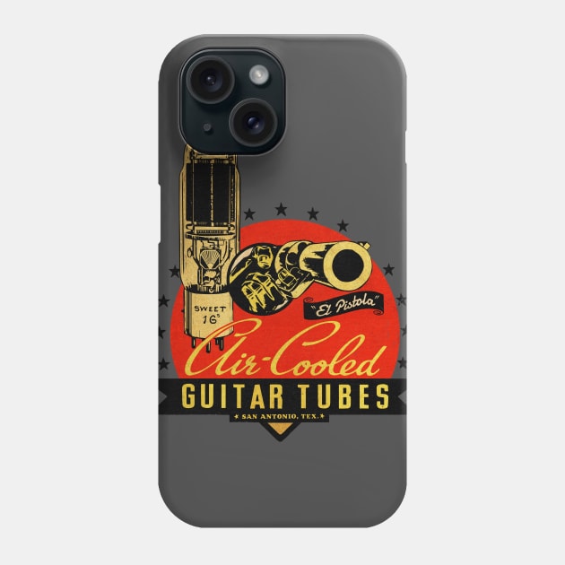 Vintage Guitar Tubes Phone Case by Kujo Vintage