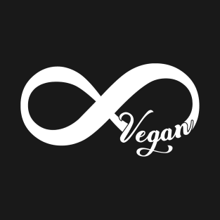 Vegan infinity tegn T-Shirt