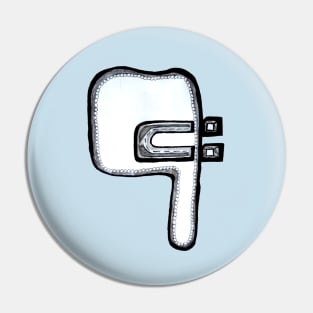 Criticism Pin