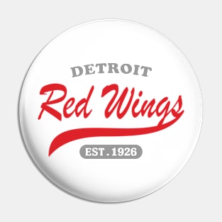 Detroit Red Wings Classic Style Pin
