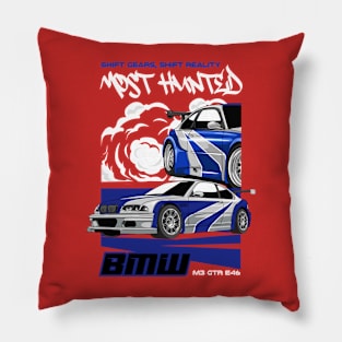 BMW M3 GTR E46 Pillow