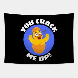 You Crack Me Up | Egg Pun Tapestry