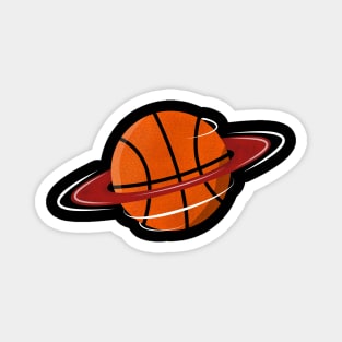 Basketball planet Magnet