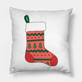 Christmas Stocking Holiday Pillow