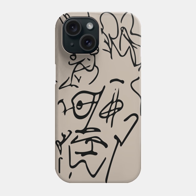 Face The Light Phone Case by AndrewMarkovits