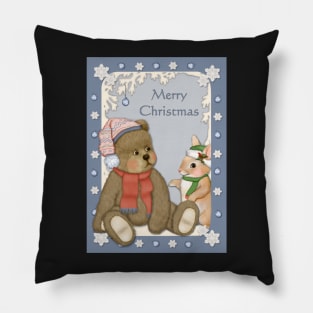 Snowy Christmas Pillow