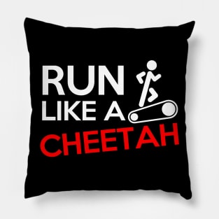 Run Like a Cheetah Pillow