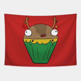 Reindeer Cupcake Tapestry