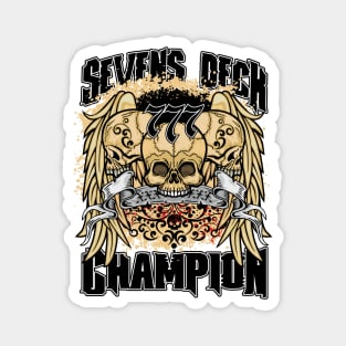 The Sevens Deck Champion Magnet