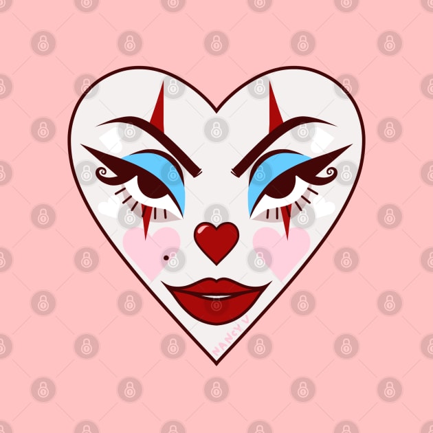 Clown Heart by thelamehuman