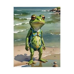 Frog on the beach T-Shirt