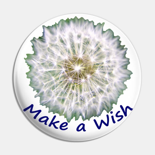 Make a Wish Dandelion Puff Pin by elisewied