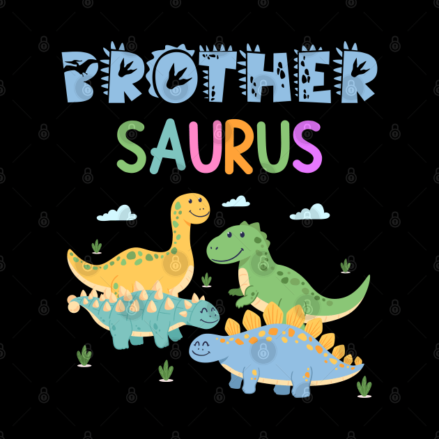 Dinosaur Funny Brothersaur family matching dinosaur Gift For Men father day by tearbytea