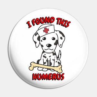 Funny dalmatian tells a lame joke Pin