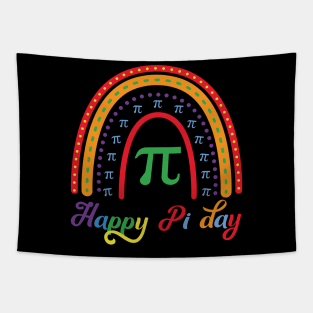 Happy Pi Day Shirt Math Science for Teachers Students Tapestry