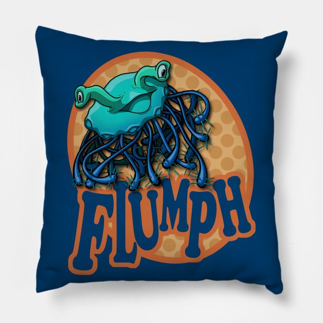 flumph! Pillow by Fighter Guy Studios