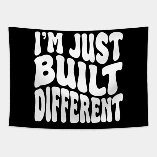 i'm juste built different Tapestry