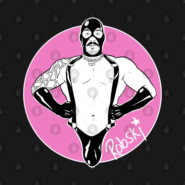 Latex Master - sixfootfiveguy - PINK by RobskiArt