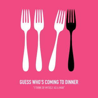 Guess Who's Coming To Dinner - Alternative Movie Poster T-Shirt