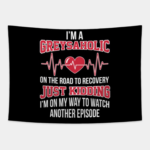 Greysaholic Anatomy Grey Sloan Tapestry by Wera Kremer