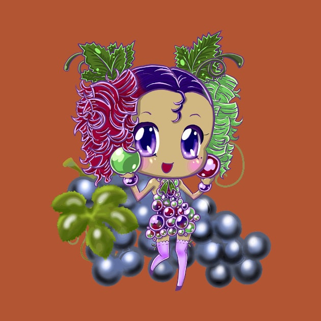 Grape chibi by ShihanShishibe