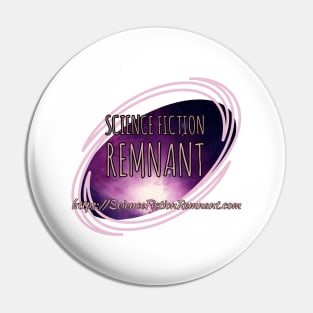 Science Fiction Remnant Oval Pin