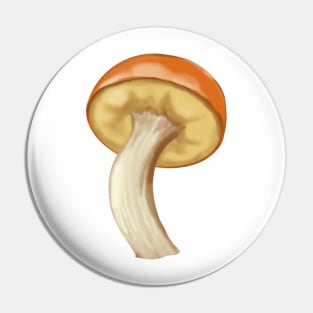 Crepe’ of Commerce Mushroom Pin