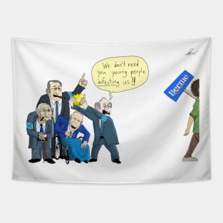 Corona Biden Tapestry