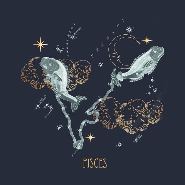 Pisces Constellation by Darkstar Designs