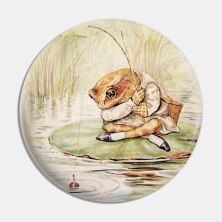 “Jeremy Fisher on a Lilypad” by Beatrix Potter Pin