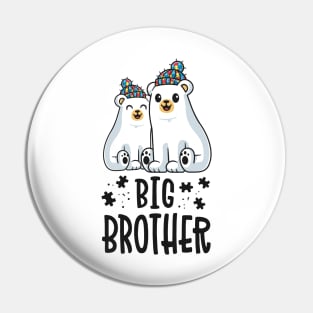 Big Brother Matching Family Autism Awareness Gifts Puzzle Pin