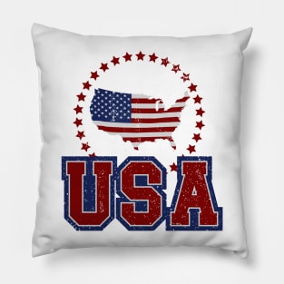 USA pride Pillow